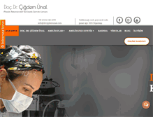 Tablet Screenshot of drcigdemunal.com